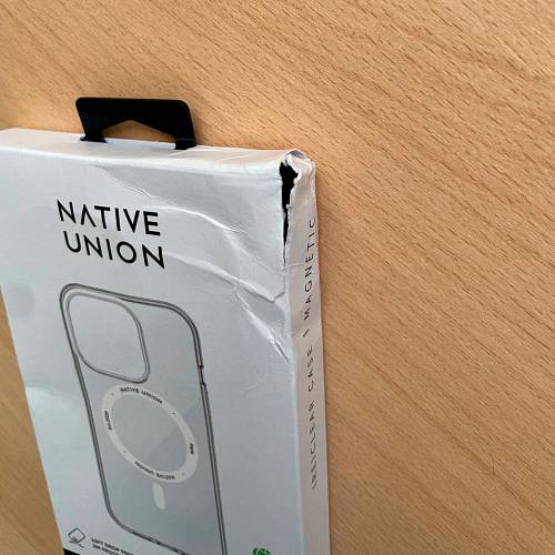 Чехол для смартфона Native Union (Re)Clear Case for iPhone 15 Pro Max, прозрачный (уценка)